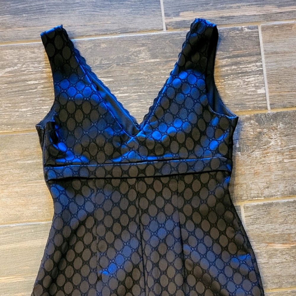 Connected Petite Black Cocktail Dress 8P